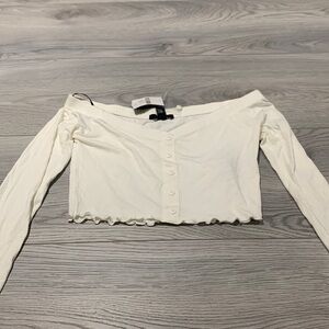 Forever 21 cropped long sleeve